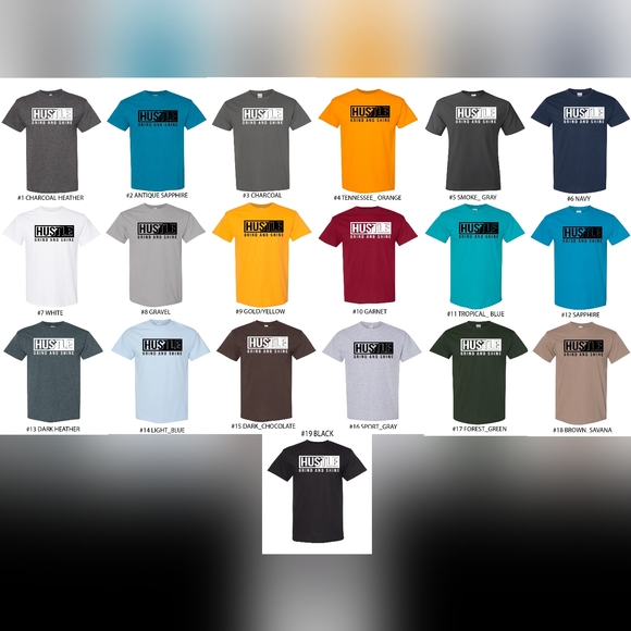 19-Pc for $95 Bundle - Color - all color - Mens Short Sleeve T-shirt… - Picture 1 of 2